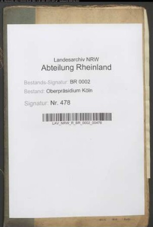 Ausmittelung der Lokalitäten für die chirurgische Lehranstalt zu Köln