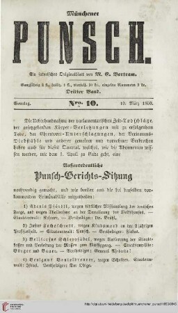 Nro. 10 (10. März 1850)
