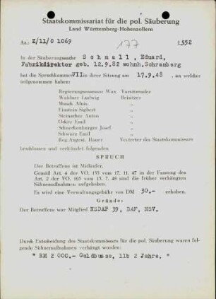 Schmall, Eduard