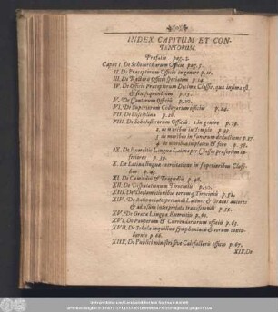 Index Capitum Et Contentorum.