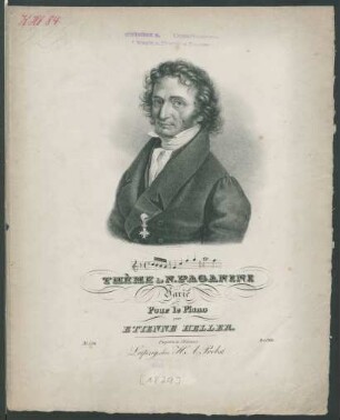 Thème de N. Paganini Varié : Pour le Piano