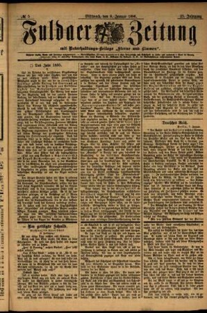 Ausgabe vom Mittwoch, den 08. Januar 1896.