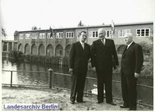 Versuchsanstalt für Wasserbau und Schiffbau; 50-jähriges Bestehen; Schleuseninsel (Tiergarten)