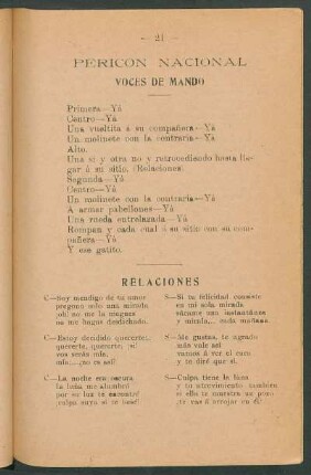 Relaciones