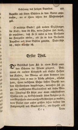 407-418, Die Gesellschaft hatte sich in einem Kreise unter ...