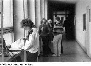 Studenten der Technischen Hochschule für Chemie "Carl Schorlemmer"