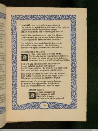 Stimme des Regens