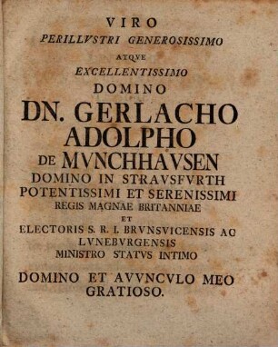 Dissertatio Ivridica De Episcopo Vice-Cancellario Imperii