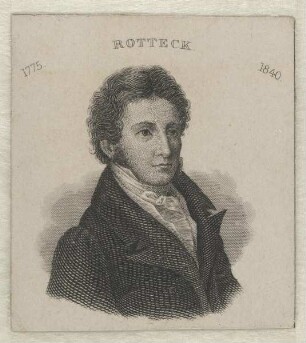 Bildnis des Carl von Rotteck