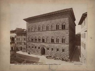 Majano, Benedetto da; Florenz; Palazzo Strozzi - Außenansicht