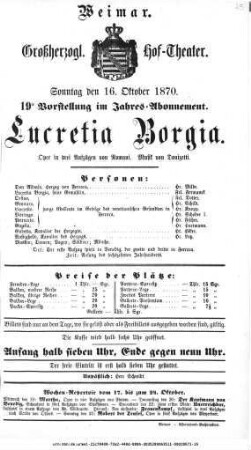 Lucretia Borgia