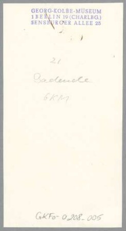 Badende, 1921, Bronze