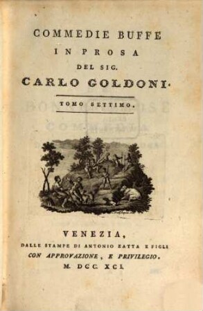 Commedie Buffe : In Prosa, 7