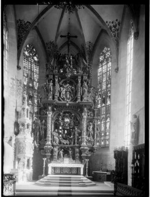 Überlingen Münster Sankt Nikolaus Hochaltar von Josef Zürn (um 1613/1619)