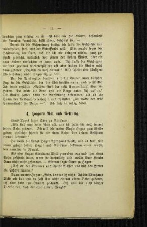 4. Hagars Not und Rettung