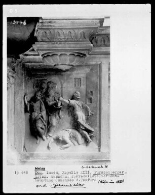 Johannis-Altar: Enthauptung Johannes des Täufers