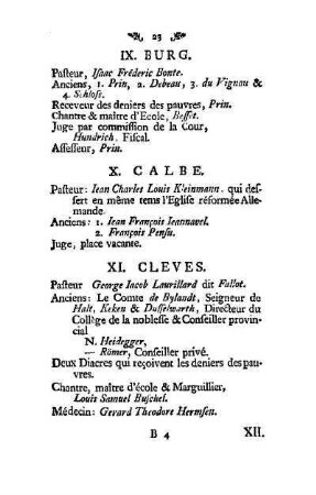 XI. Cleves
