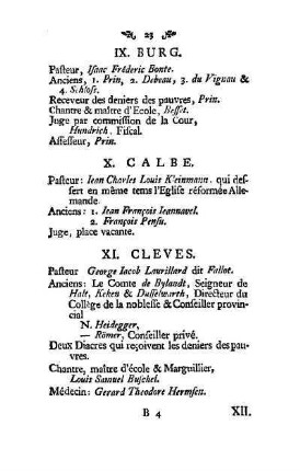 XI. Cleves