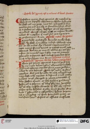 Ps.-Ignatius Antiochenus, Epistolae ad BMV et sanctum Iohannem evangelistam cum responsione BMV
