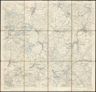 Äquidistantenkarte 50 : Section Moritzburg, 1897 : Section Moritzburg. - 1:25000. - Leipzig: Giesecke & Devrient, 1897. - 1 Kt.