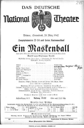Ein Maskenball