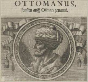 Bildnis von Ottomanus, Sultan des Osmanischen Reiches