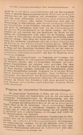 Prognose der chronischen Herzmuskelerkrankungen