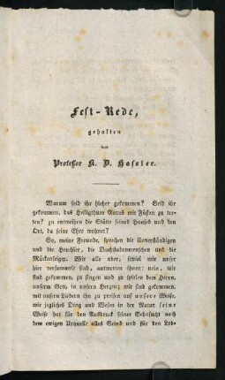 3-16, Zwei Reden