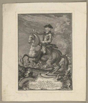 Bildnis des Philippe Joseph Antoine Eurebe de Froberg