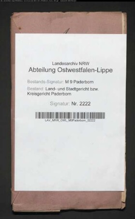 Erblasser: Knott, Elisabeth, geb. Wolf: