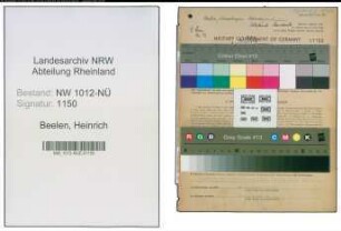 Entnazifizierung Heinrich Beelen , geb. 26.09.1895 (Landwirt)