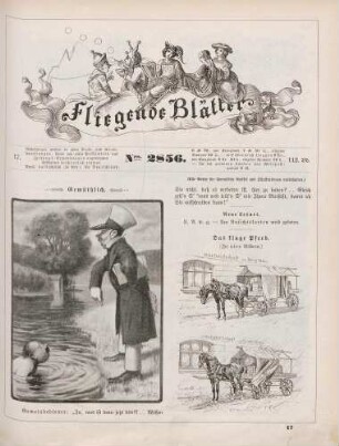 "Gemüthlich" "Das kluge Pferd"