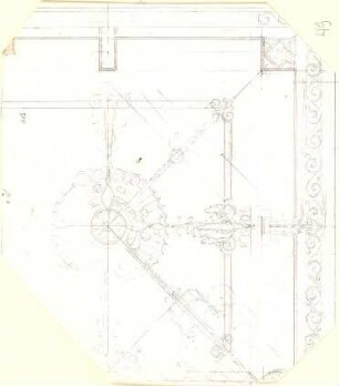 Neureuther, Eugen Napoleon; u. a. Deutschland; Griechenland; Italien; Schweiz; Studien- und Reiseskizzen - Dekoration (Detail)