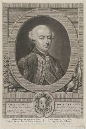Bildnis des Charles Henri d´Estaing