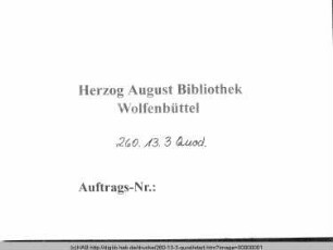 Abmahnungs-Schrifft an seinen .̤ Sohn wie auch dessen kindliche Antwort und darauff erfolgete Väterliche Trost- und Lehr-Schrifft