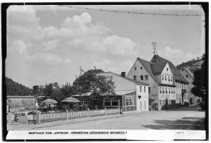 Gasthaus zum Amtshof Königstein. Sächsische Schweiz