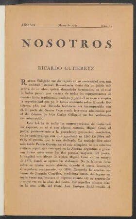 Ricardo Gutiérrez