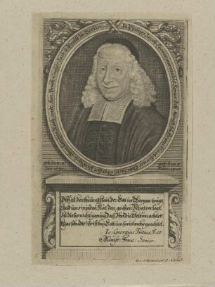 Bildnis des Philipp Jacob Spener