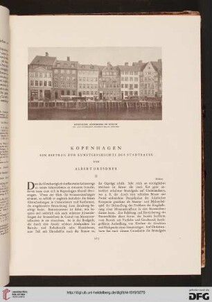Kopenhagen, [2]: ein Beitrag zur Kunstgeschichte des Stadtbaues
