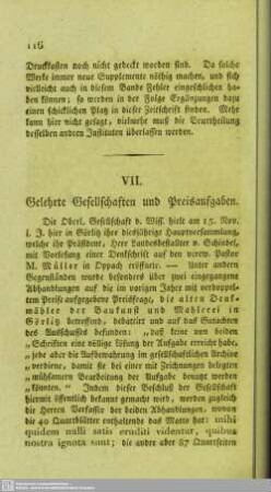 Gelehrte Gesellschaften und Preisaufgaben