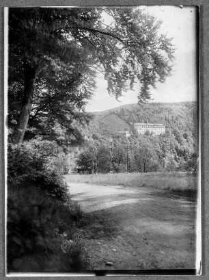 Schwarzburg, Blick zum Schloss