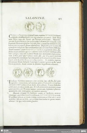 Numismata Saloninae