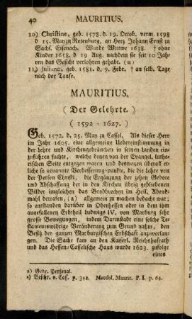 40-51, Mauritius. - Wilhelmus V.