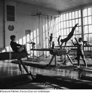 Jugendsport: Training Sportschule