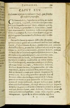 Caput XXV. - Caput XXVIII.