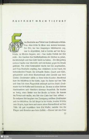 Ausfahrt Nach Tiefurt