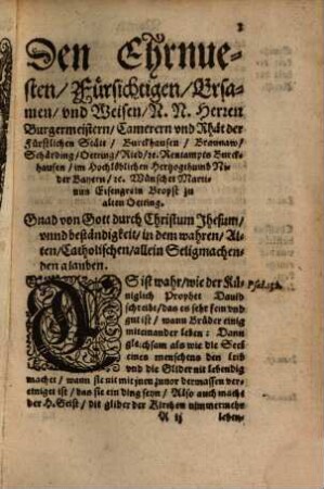 Vnser liebe Fraw zu Alten Oetting : Das ist: Von der Vralten Heiligen Capellen vnser Lieben Frawen vnnd dem Fürst. Stifft. S. Philip vnnd Jacob zu Alten Oetting: Was auch von den vilen Wunderzeichen, Heylthumb, Kirchfärten, Creutzgängen, Erscheinungen vnd Hülff der Heyligen, [et]c. desselben vnd anderer ort zuhalten sey ...