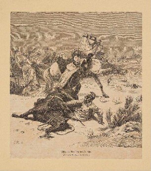 Prinz Arenberg bei Oeversee 6.2.1864