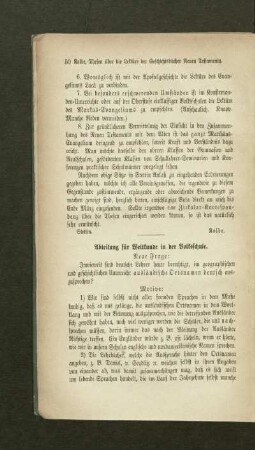 Abteilung für Weltkunde in der Volksschule