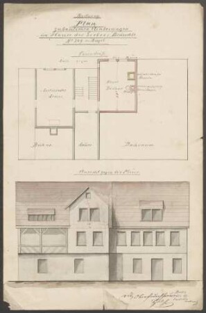 Bräuchle, Gottlieb, Gerber Ausbau des Dachstockes